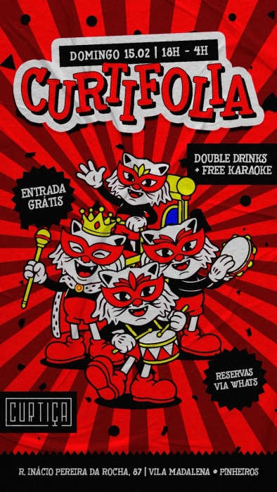 Evento: CURTIFOLIA  • 18h às 4h 