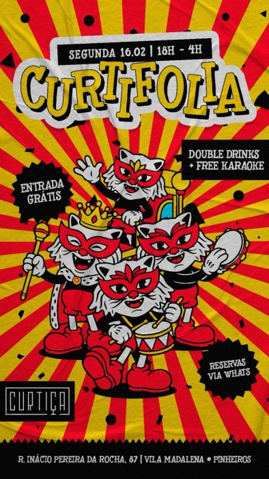 Evento: CURTIFOLIA  • 18h às 4h 