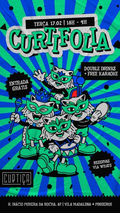 Evento: CURTIFOLIA  • 18h às 4h 